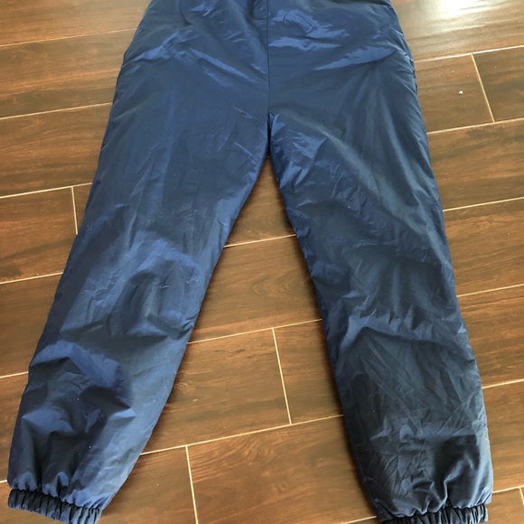 girls navy blue snow pants